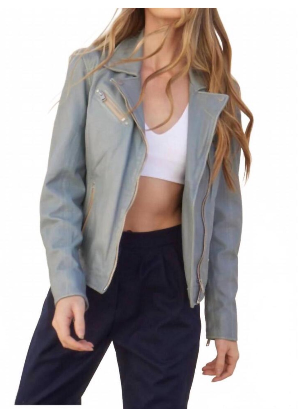 Nwt - Mauritius Leather Jacket - Size 9/10